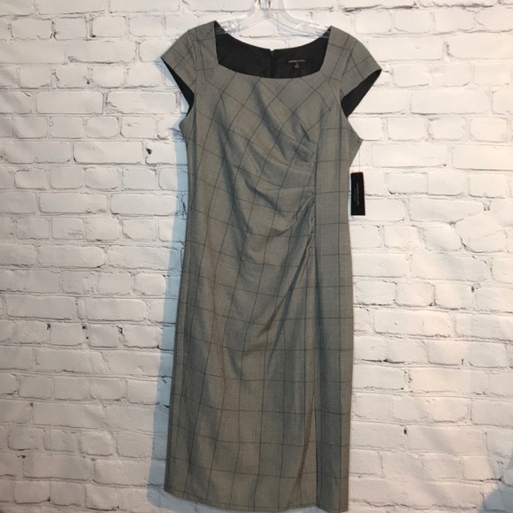 Rafaella Dresses & Skirts - NWT Rafaella Size 4 Black &Cream Houndstooth Dress